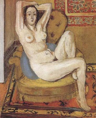 Henri Matisse Nude on a Blue Cushion (mk35)